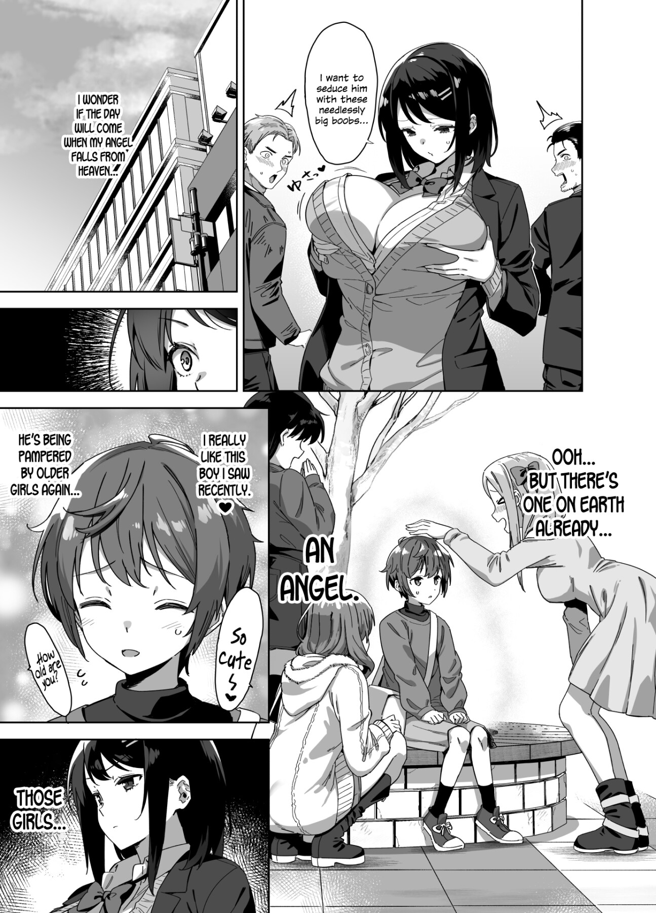 Hentai Manga Comic-The big, naughty lady I'm after-Read-4